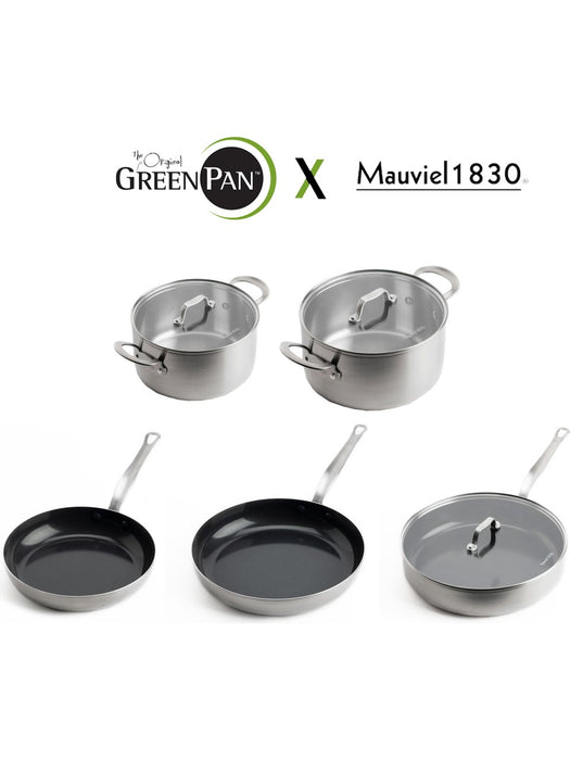 Greenpan x Mauviel La Collection 8 Parça Tencere Seti Limited Editon