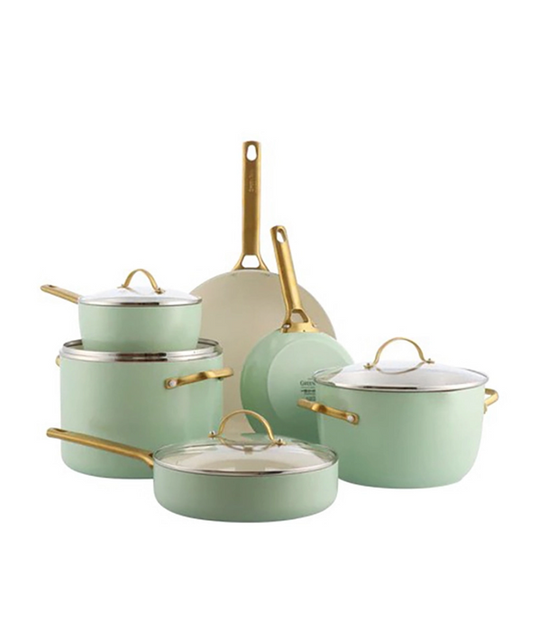 Greenpan Padova Reserve Mint 10 Parça Tencere Seti