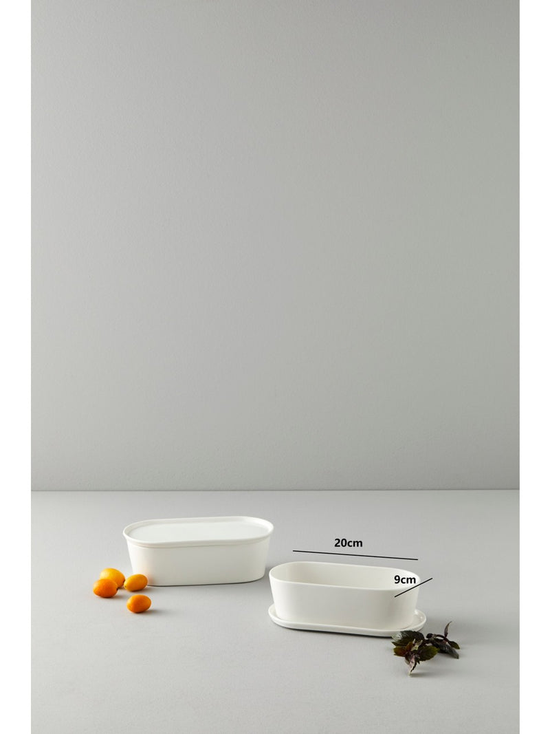 Be Original Pera Oval Fırın Kabı Nihaleli 20 cm 2'li