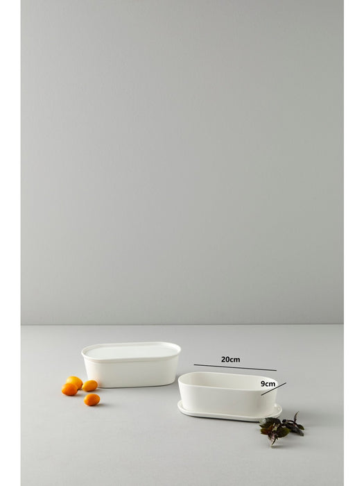 Be Original Pera Oval Fırın Kabı Nihaleli 20 cm 2'li