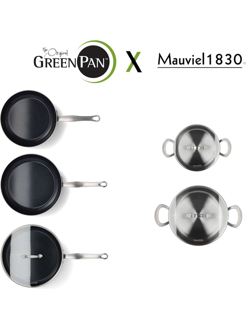 Greenpan x Mauviel La Collection 8 Parça Tencere Seti Limited Editon