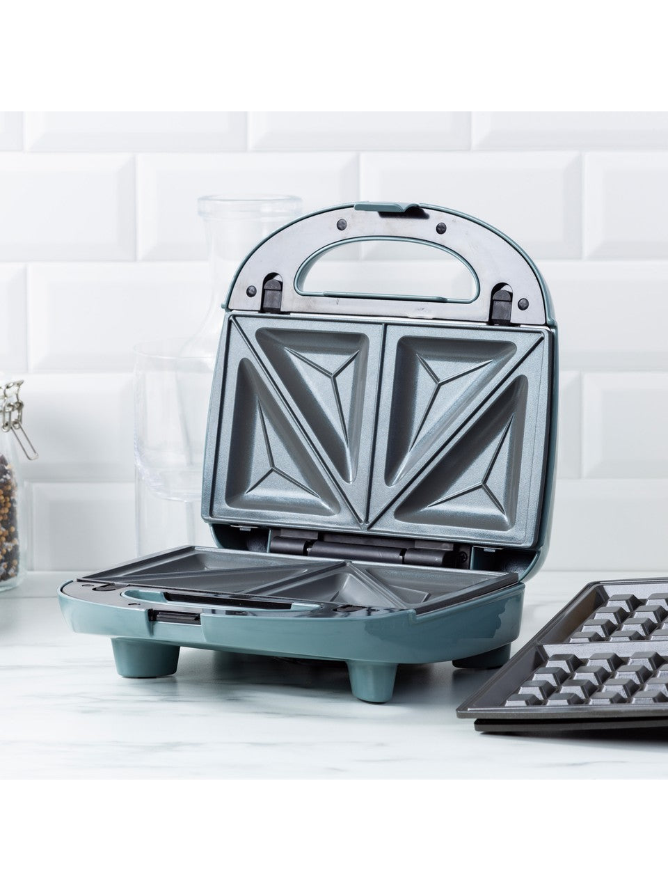 Greenpan Greenlife Thermolon Seramik Yüzeyli 3-1 Tost Waffle