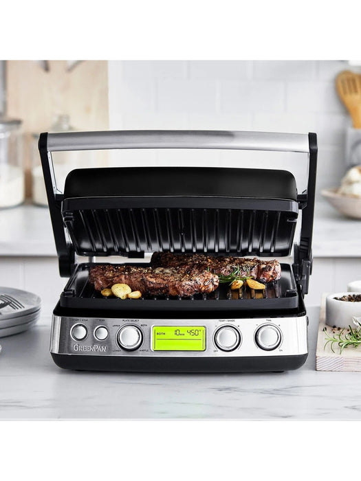 Greenpan Elite Thermolon Seramik Yüzeyli  Grill Tost Makinesi Siyah