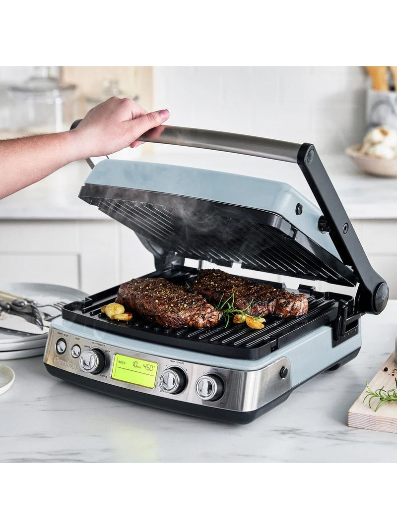 Greenpan Elite Thermolon Seramik Yüzeyli  Grill Tost Makinesi Mavi