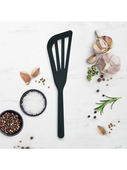 Greenpan Silikon Balık Spatula Mat Siyah