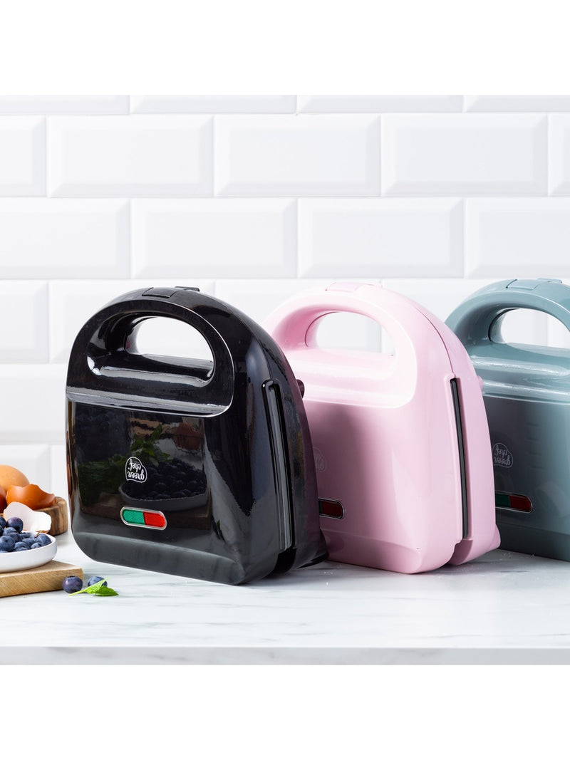 Greenpan Greenlife Thermolon Seramik Yüzeyli 3-1 Tost Waffle Sandviç  Makinesi Siyah