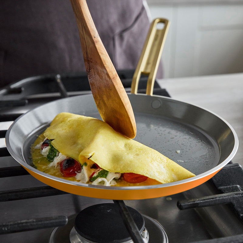 GreenPan x Stanley Tucci 25 cm Pankek & Krep Tavası – Ayçiçeği Sarısı