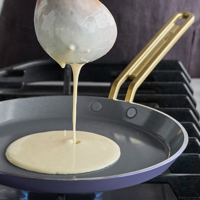 GreenPan x Stanley Tucci 25 cm Krep/Pankek Tavası – Marino Mavisi