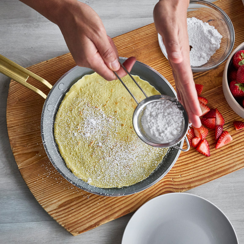 GreenPan x Stanley Tucci 25 cm Krep/Pankek Tavası – Marino Mavisi