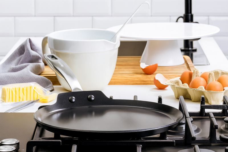GreenPan Copenhagen 28 cm Pankek Tava | Elmaslarla Güçlendirilmiş Thermolon™ Seramik Yüzey | PFAS İçermez | %25 Daha Geniş Pişirme Alanı | Anodize Gövde | Paslanmaz Çelik Sap | 220°C Fırın Dayanımı | İndüksiyon Uyumlu