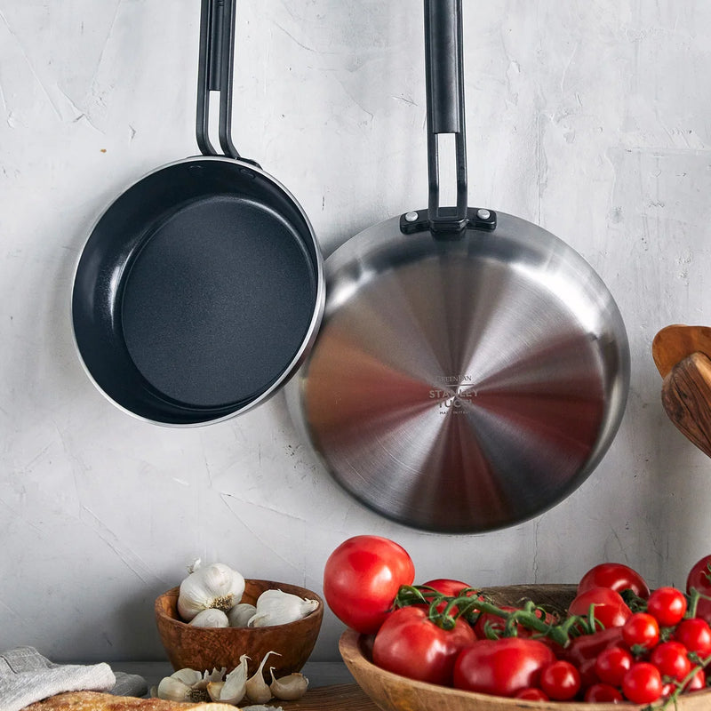 GreenPan Stanley Tucci™ Thermolon™ Infinite8 11 Parça Tencere & Tava Seti – Paslanmaz Çelik