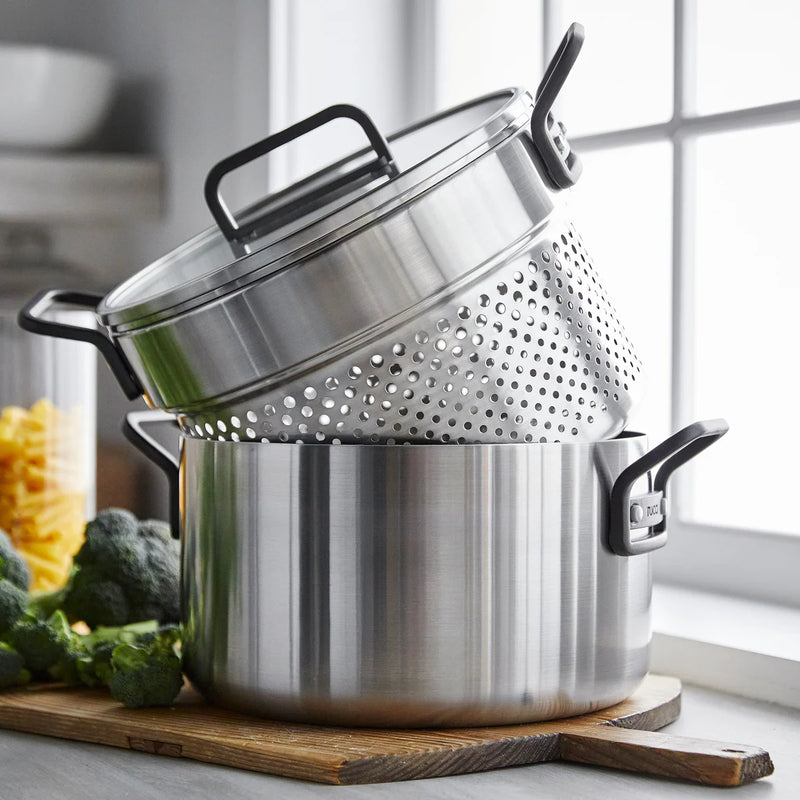 GreenPan Stanley Tucci™ Thermolon™ Infinite8 11 Parça Tencere & Tava Seti – Paslanmaz Çelik