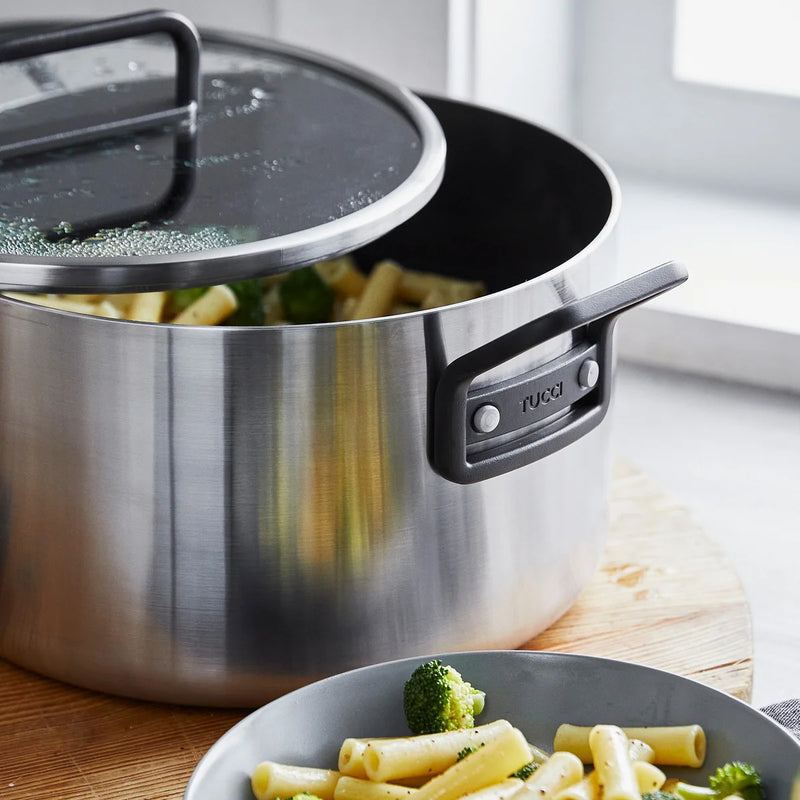 GreenPan Stanley Tucci™ Thermolon™ Infinite8 11 Parça Tencere & Tava Seti – Paslanmaz Çelik