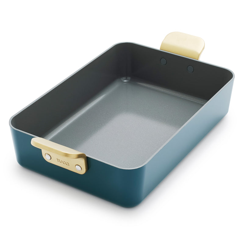 GreenPan Stanley Tucci™ Thermolon™ Yüzey 34 cm Lasanya Tepsisi – Turkuaz