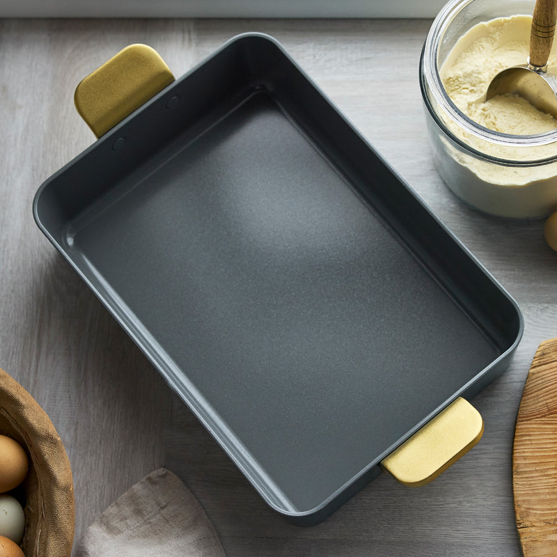 GreenPan Stanley Tucci™ Thermolon™ Yüzey 34 cm Lasanya Tepsisi – Turkuaz