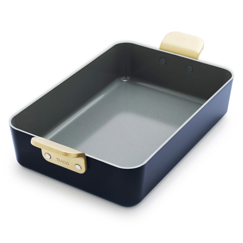 GreenPan Stanley Tucci™ Thermolon™ Yüzey 34 cm Lasanya Tepsisi – Marino Mavi