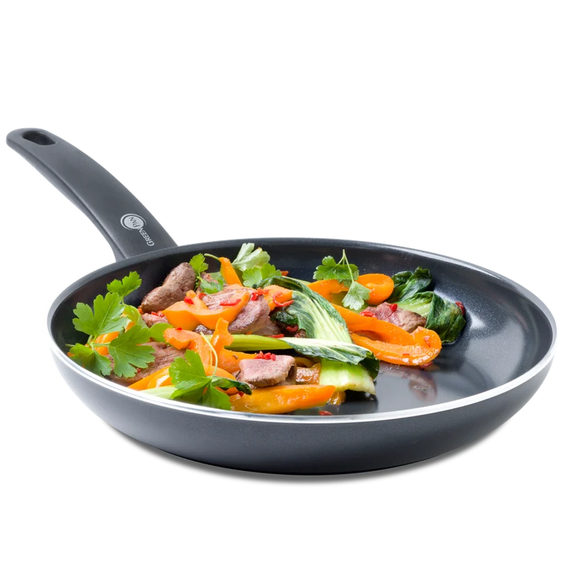 GreenPan Cambridge 24 cm Izgara Tava | Thermolon™ Seramik Yüzey | PFAS, PFOA ve PTFE İçermez | Magneto™ Taban | İndüksiyon Uyumlu | 180°C Fırın Dayanımı