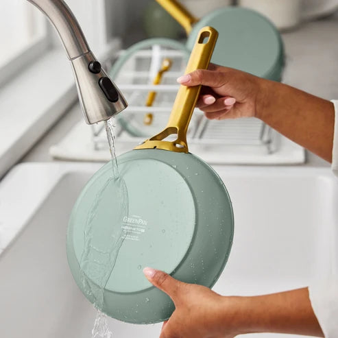 GreenPan Padova Reserve Pro Flush Green 14 Parça Tencere ve Tava Seti