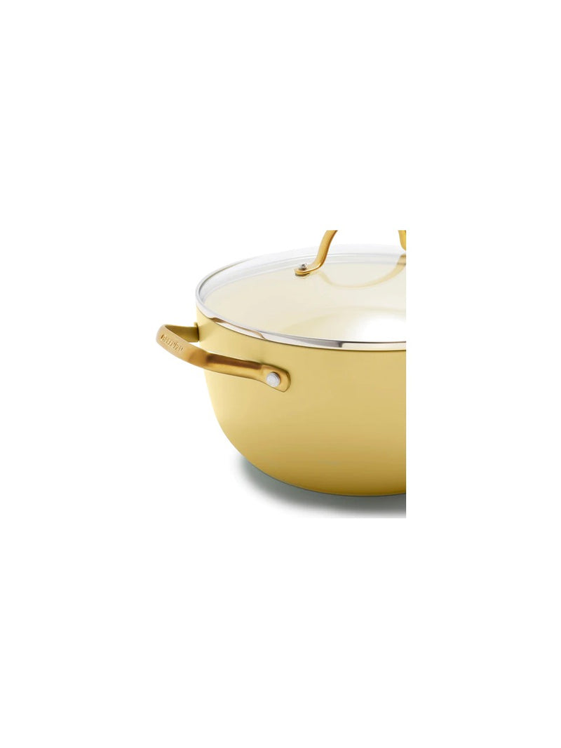 GreenPan Padova 24 cm Kapaklı Derin Tencere 5,2 L Thermolon™ Seramik Yüzey | PFAS, PFOA ve PTFE İçermez | İndüksiyon Uyumlu