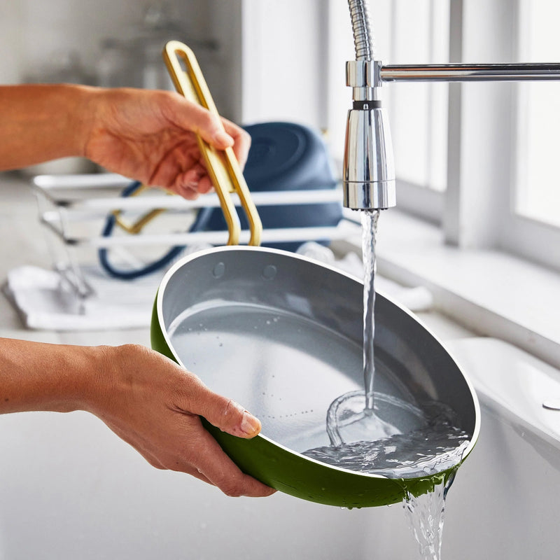 GreenPan Stanley Tucci™ Thermolon™ 9G 11 Parça Tencere & Tava Seti – Zeytin Yeşili