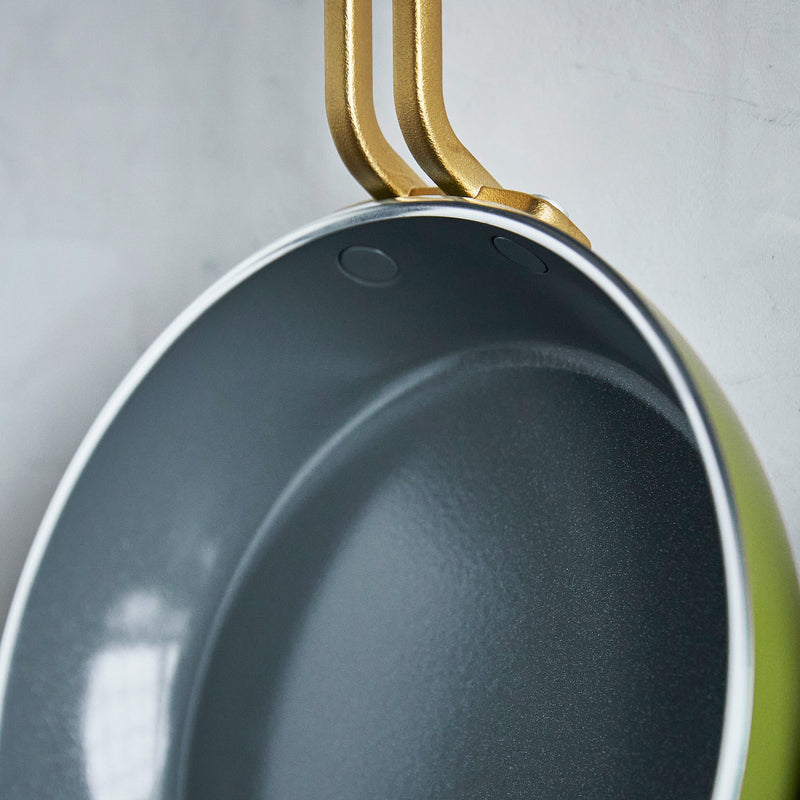 GreenPan Stanley Tucci™ Thermolon™ 9G 11 Parça Tencere & Tava Seti – Zeytin Yeşili