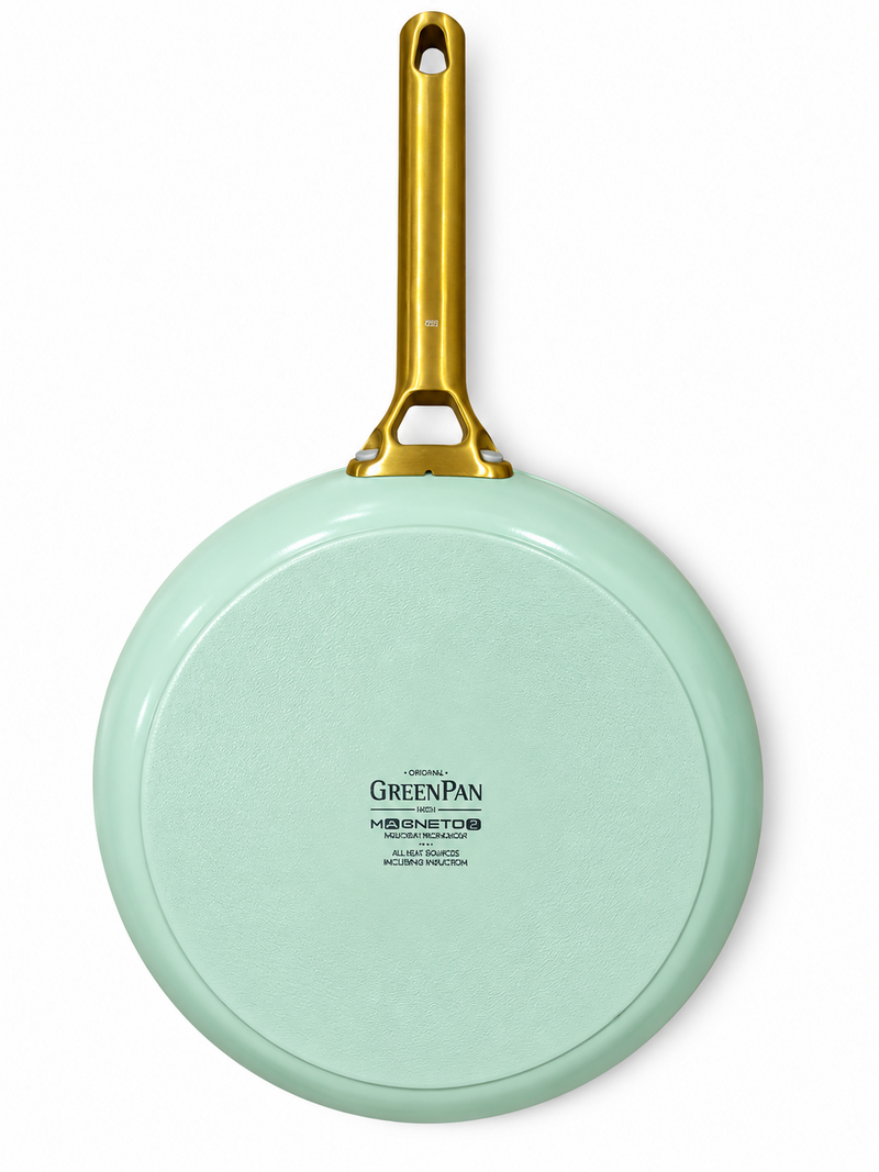 GreenPan Padova Mint 28 cm Tava Thermolon™ Seramik Yüzey |  PFAS, PFOA ve PTFE İçermez | İndüksiyon Uyumlu |
