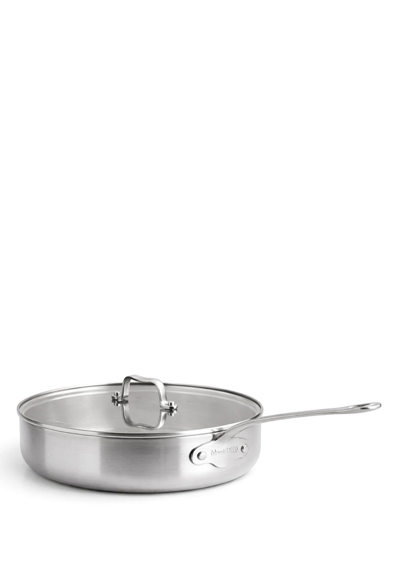 GreenPan x Mauviel La Collection Thermolon™ Seramik Yüzeyli Çelik Basık Tencere 28 cm
