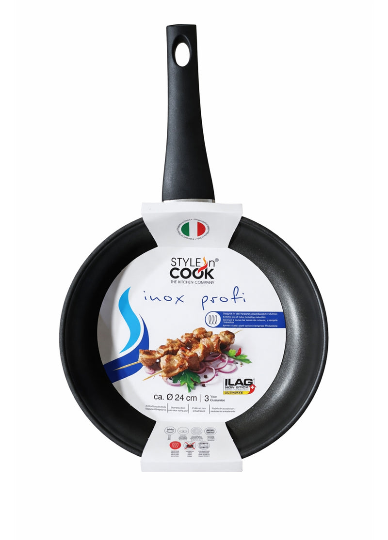 LUMENFLON DOMOS 3PLY ÇELİK TABANLI INDUCTION 20CM TAVA