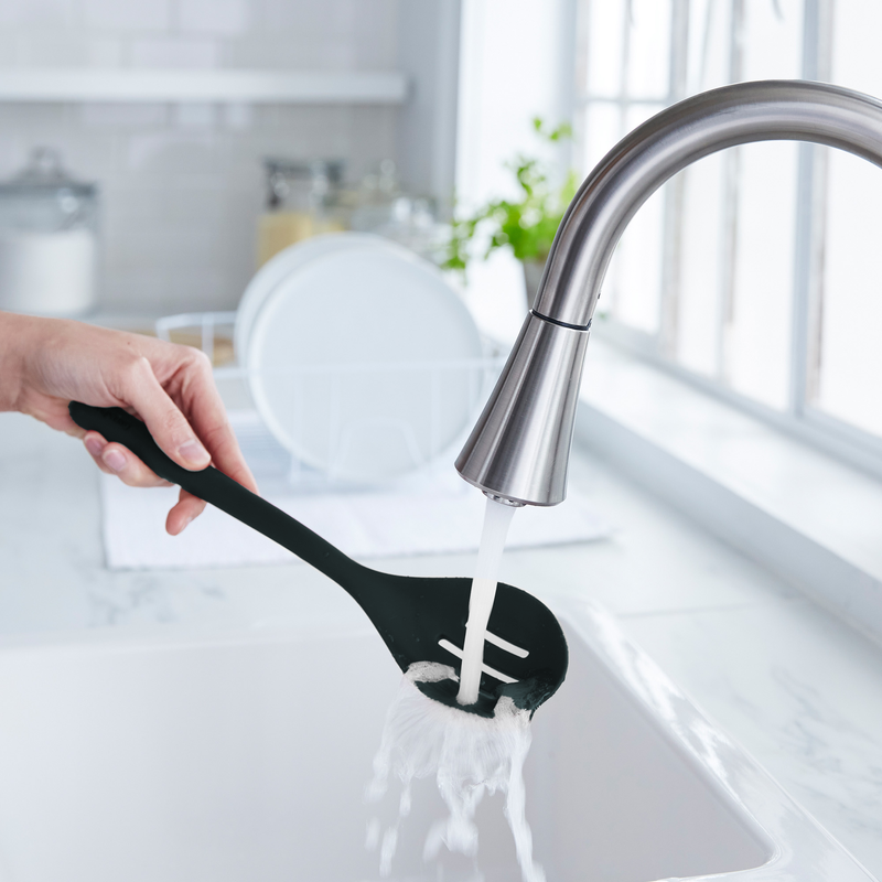 GreenPan 13 Parça Platinum Silikon Mutfak Gereçleri Seti Siyah
