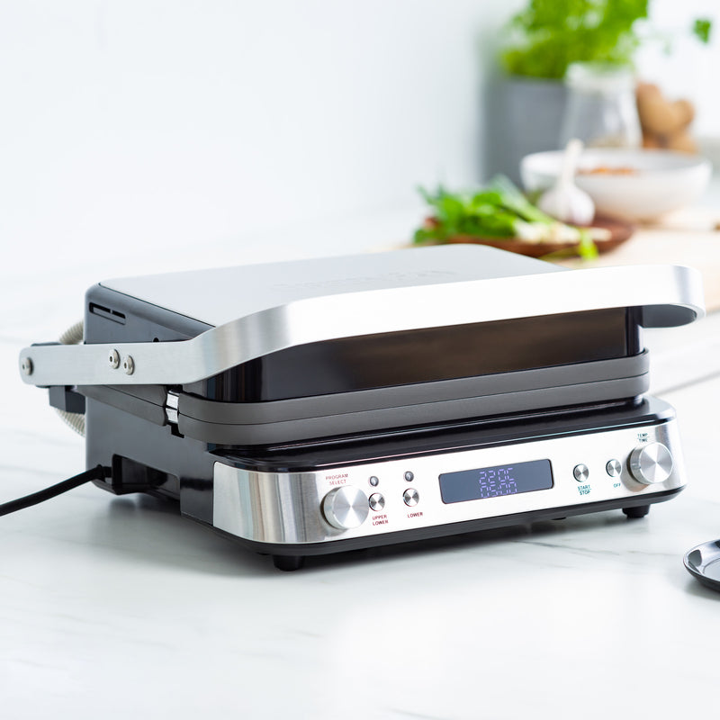 GreenPan Bistro Grill Tost Makinesi + Waffle Plakası Seti – 2000 W, Thermolon™ Volt Seramik Yüzey