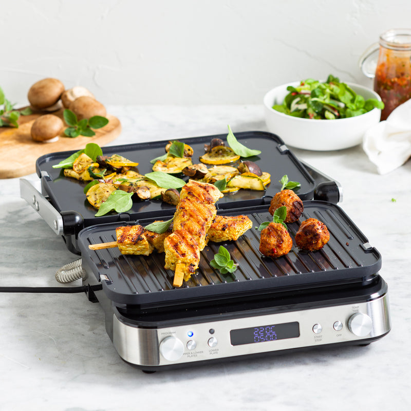 GreenPan Bistro Grill Tost Makinesi + Waffle Plakası Seti – 2000 W, Thermolon™ Volt Seramik Yüzey