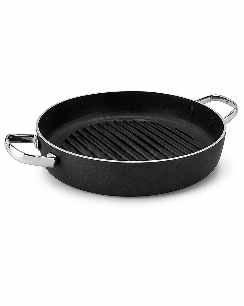 GreenPan Cambridge 28 cm Izgara Tavası Thermolon™ Seramik Yüzey | Magneto™ Taban | İndüksiyon Uyumlu