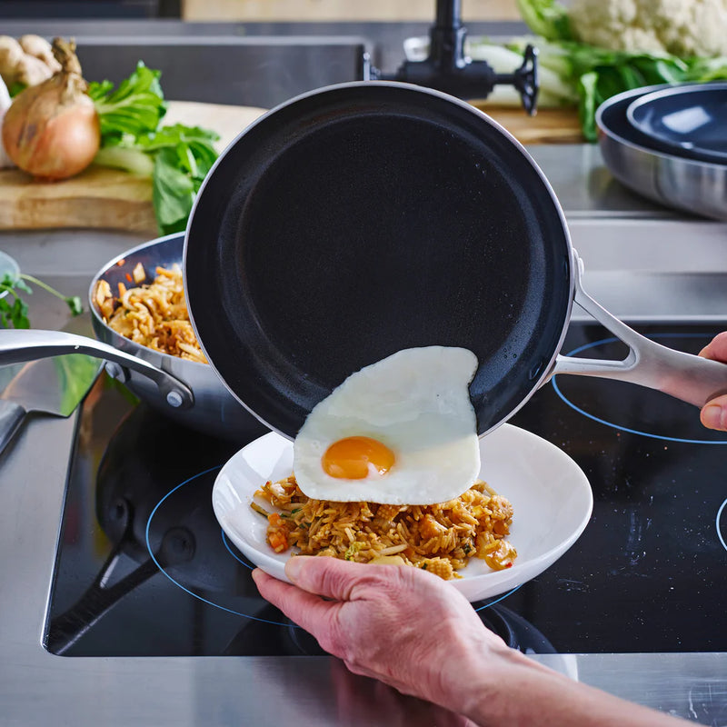 GreenPan Geneva Tava Seti 20 cm | 24 cm | 28 cm | Elmaslarla Zenginleştirilmiş Thermolon™ Seramik Yüzey