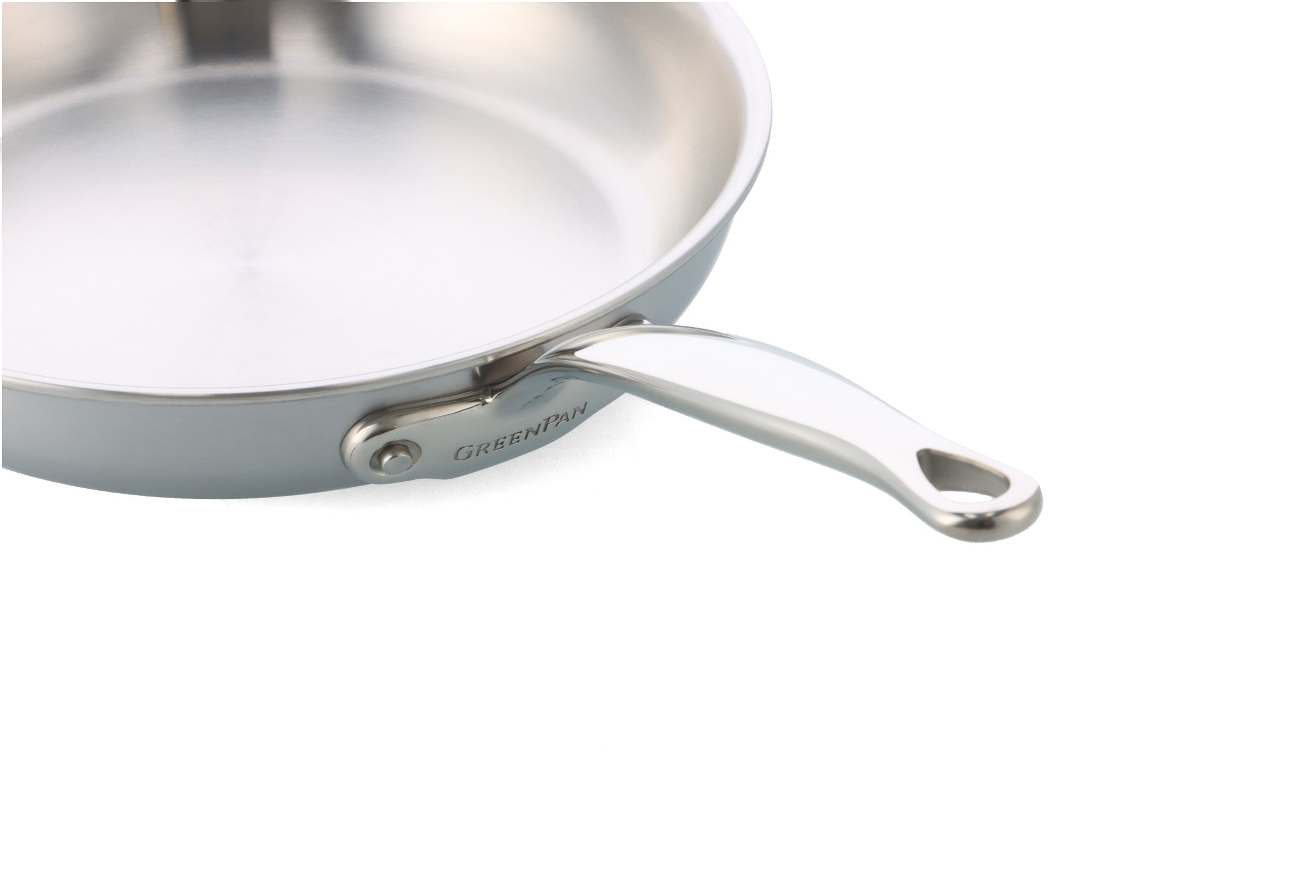 GreenPan Premiere Pro 5-Ply Paslanmaz Çelik Tava 20 cm — GreenPan