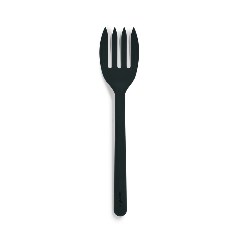 GreenPan Silikon Çatal Siyah | Platinum Silicone | BPA İçermez | 200°C Isıya Dayanıklı |