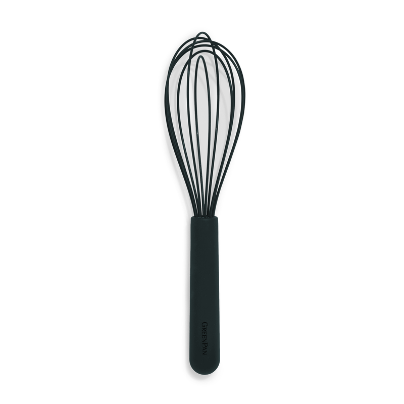 GreenPan Silikon Çırpıcı Siyah | Platinum Silicone | BPA İçermez | 200°C Isıya Dayanıklı |