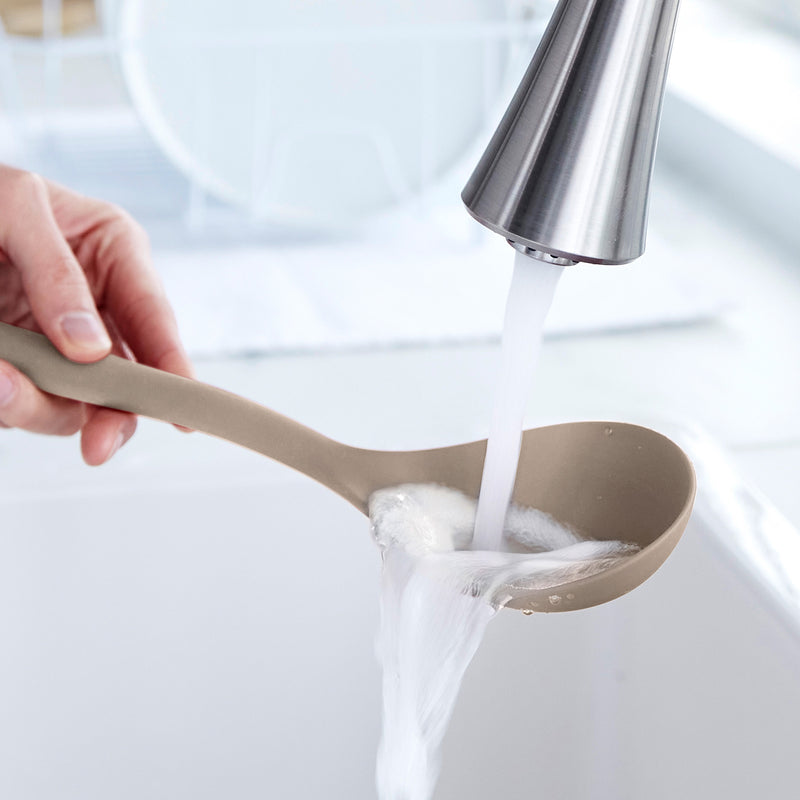 GreenPan Silikon Derin Kaşık Bej | Platinum Silicone | BPA İçermez | 200°C Isıya Dayanıklı |