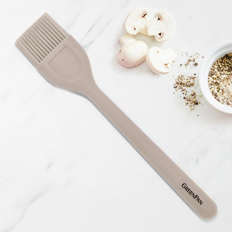 GreenPan Silikon Fırça Bej | Platinum Silicone | BPA İçermez | 200°C Isıya Dayanıklı |