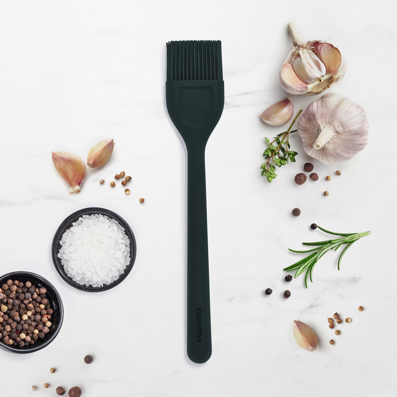 GreenPan Silikon Fırça Siyah | Platinum Silicone | BPA İçermez | 200°C Isıya Dayanıklı |