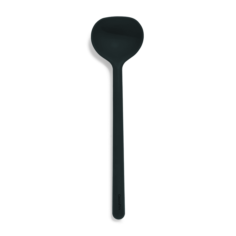 GreenPan Silikon Kepçe Siyah | Platinum Silicone | BPA İçermez | 200°C Isıya Dayanıklı |