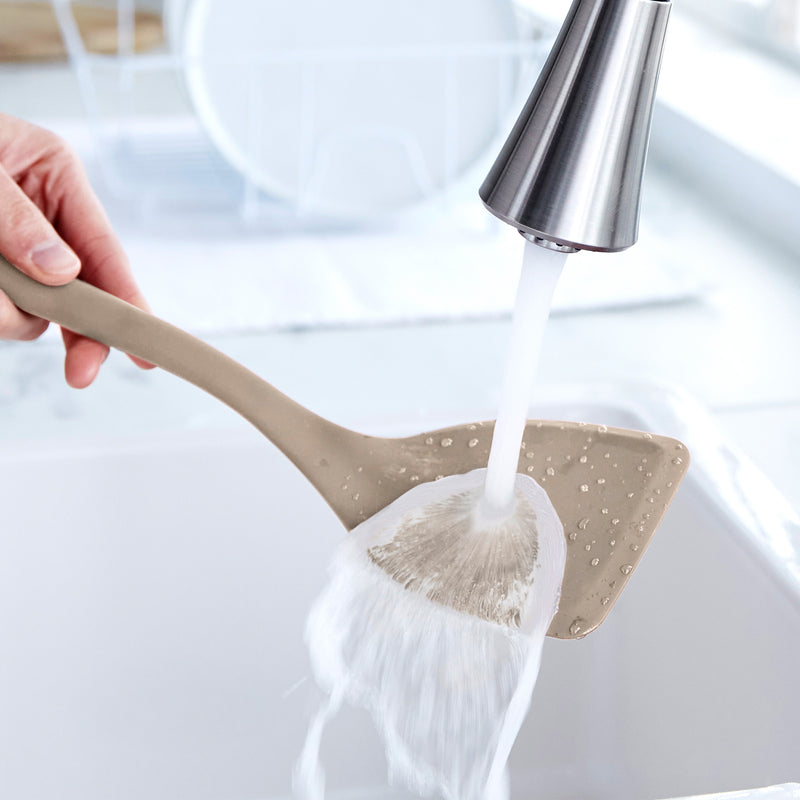GreenPan Silikon Lasanya Spatula Bej | Platinum Silicone | BPA İçermez | 200°C Isıya Dayanıklı |