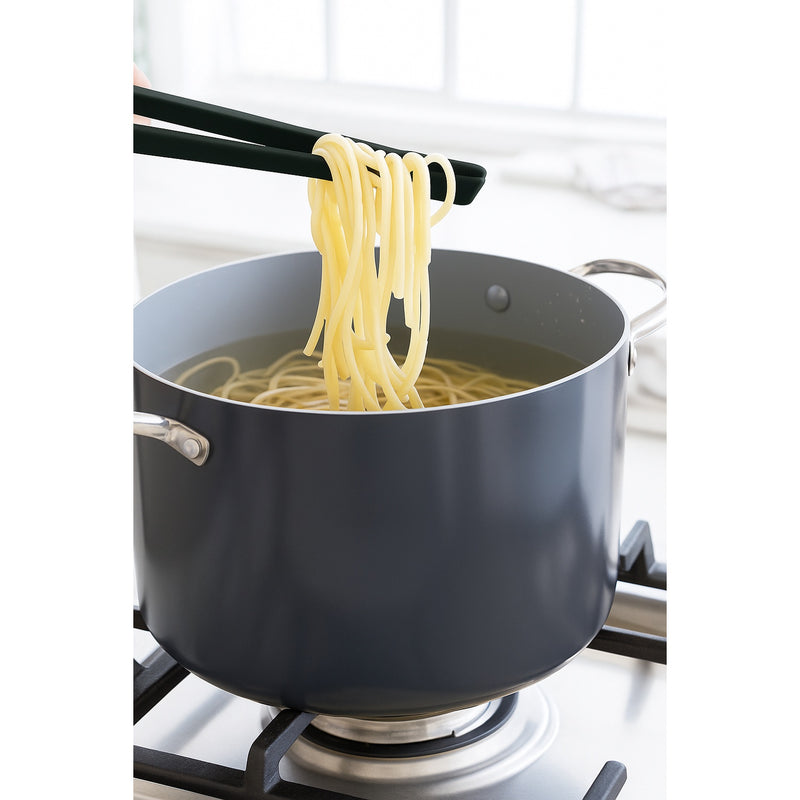 GreenPan Silikon Maşa Siyah | Platinum Silicone | BPA İçermez | 200°C Isıya Dayanıklı |