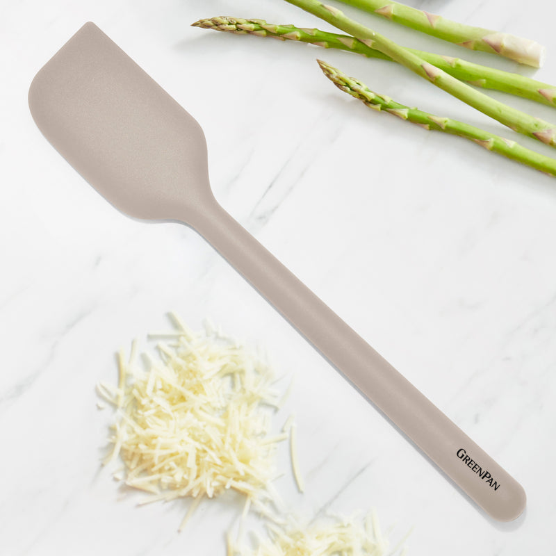 GreenPan Silikon Spatula Bej | Platinum Silicone | BPA İçermez | 200°C Isıya Dayanıklı |