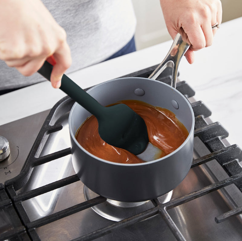 GreenPan Silikon Spatula – Mat Siyah Platinum Silicone (Platin silikon) BPA İçermez