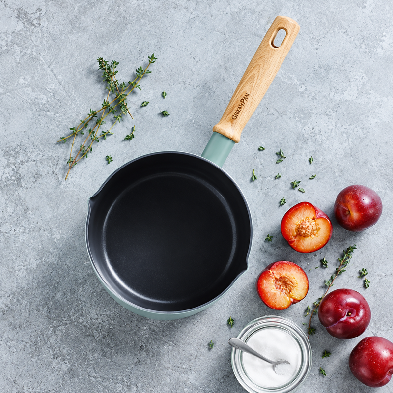 GreenPan Mayflower 16 cm Sosluk 1,58 L | Thermolon™ Seramik, İndüksiyon Uyumlu