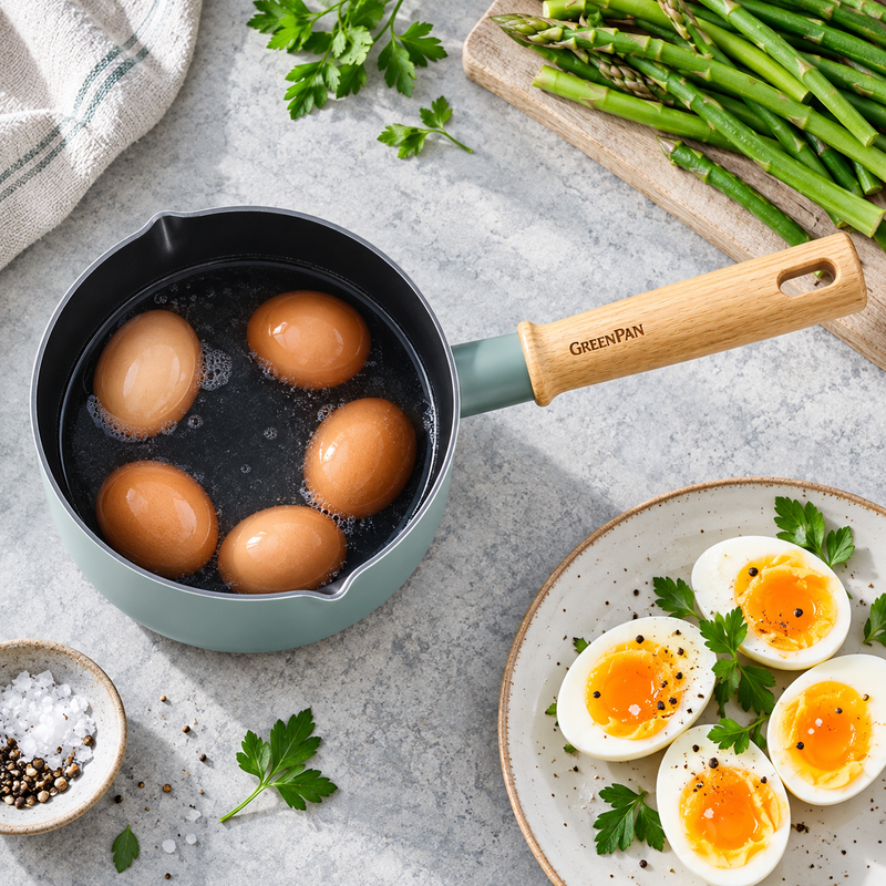 GreenPan Mayflower 16 cm Sosluk 1,58 L | Thermolon™ Seramik, İndüksiyon Uyumlu