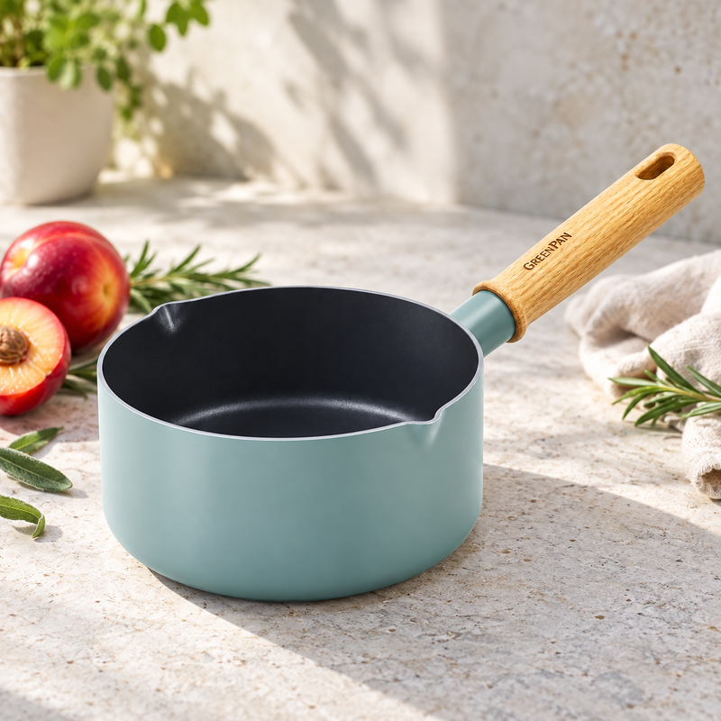 GreenPan Mayflower 16 cm Sosluk 1,58 L | Thermolon™ Seramik, İndüksiyon Uyumlu